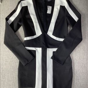 Black and White Akira Bodycon